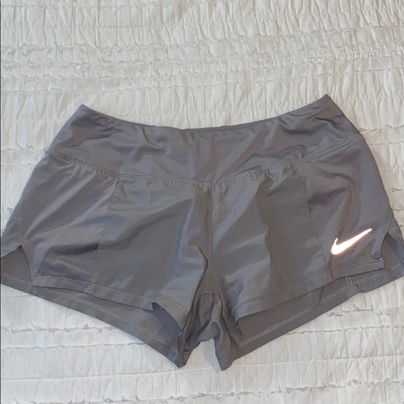 Nike Pants - GREY NIKE DRI FIT SHORTS